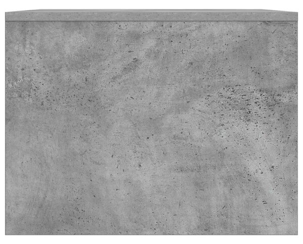 Dohányzóasztal Betonszürke 90 x 50 x 37 cm Szerelt Fa