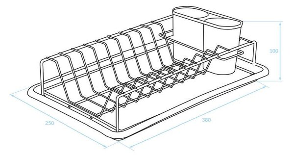 LAVEO PRATO csepegtető szett, inox