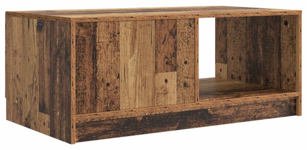 Dohányzóasztal Antik Fa 90 x 50 x 37 cm Szerelt Fa