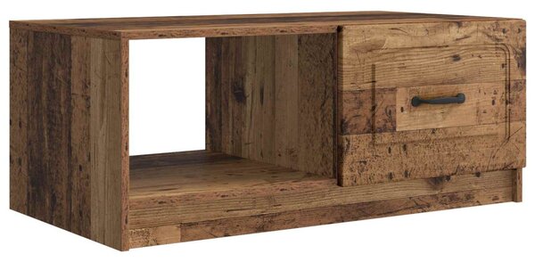 Dohányzóasztal Antik Fa 90 x 50 x 37 cm Szerelt Fa
