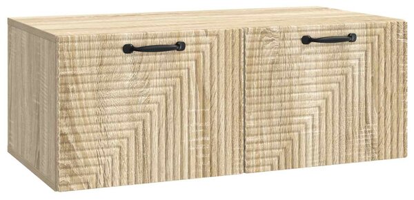 Fali TV szekrény Sonoma Tölgy 78,5 x 41 x 30 cm Szerelt Fa