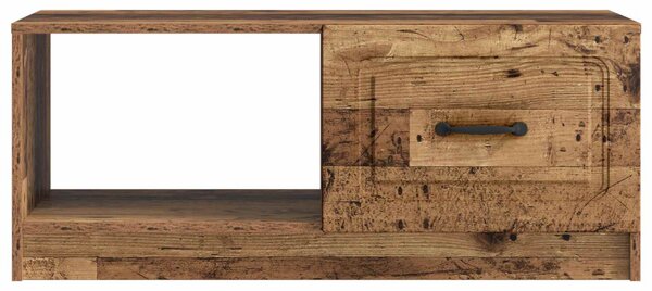 Dohányzóasztal Antik Fa 90 x 50 x 37 cm Szerelt Fa