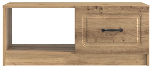 Dohányzóasztal Kézműves Tölgy 90 x 50 x 37 cm Szerelt Fa