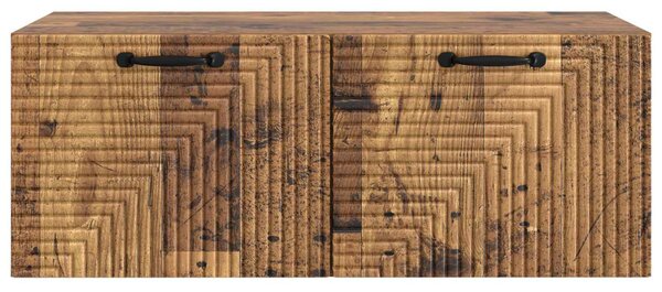 Fali TV szekrény Antik Fa 78,5 x 41 x 30 cm Szerelt Fa