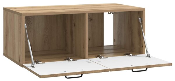 Fali TV szekrény Kézműves Tölgy 78,5 x 41 x 30 cm Szerelt Fa