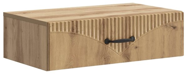 Fali oldaltábla Kézműves Tölgy 59 x 34,5 x 17 cm Szerelt Fa