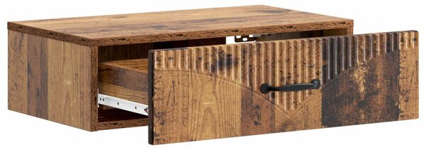 Fali oldaltábla Antik Fa 59 x 34,5 x 17 cm Szerelt Fa