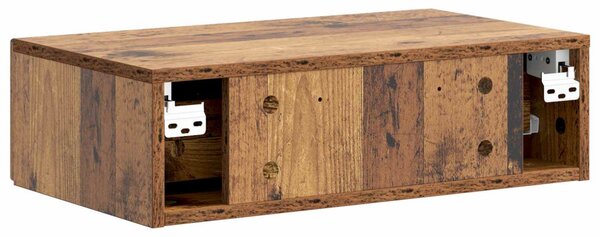 Fali oldaltábla Antik Fa 59 x 34,5 x 17 cm Szerelt Fa