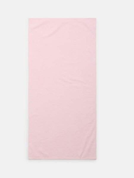Sinsay - Pamut törölköző növényi mintával - pasztellpink
