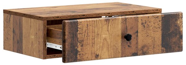 Fali oldaltábla Antik Fa 59 x 34,5 x 17 cm Szerelt Fa