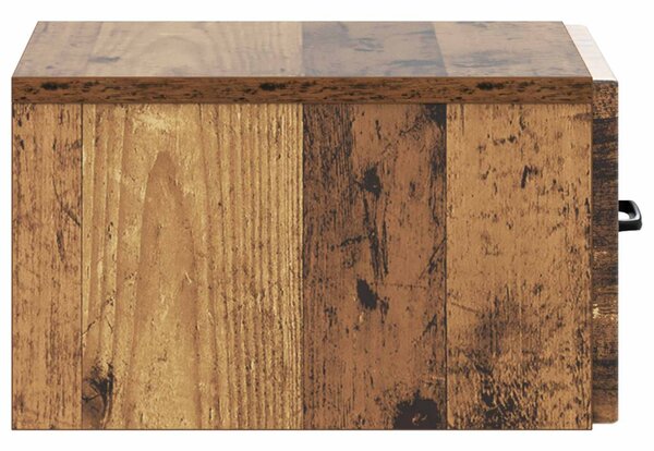 Fali oldaltábla Antik Fa 59 x 34,5 x 17 cm Szerelt Fa