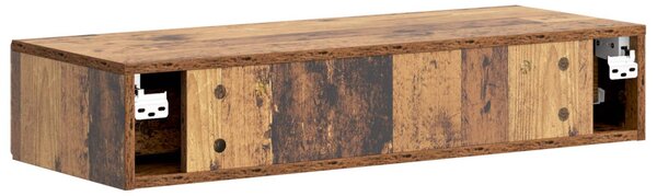 Fali oldaltábla Antik Fa 87,5 x 34,5 x 17 cm Szerelt Fa