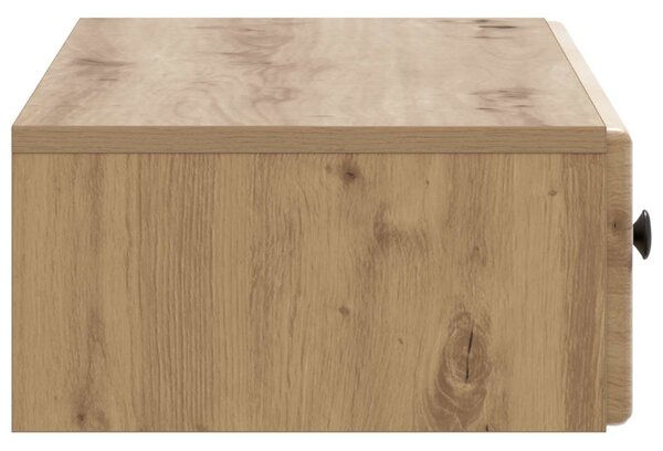 Fali oldaltábla Kézműves Tölgy 87,5 x 34,5 x 17 cm Szerelt Fa