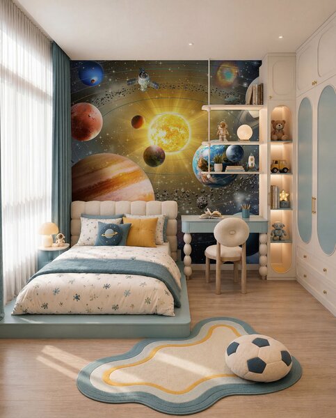 Fotótapéta Lenyűgöző űr, naprendszer, Fotótapéta design, u97222d2 : Uwalls.hu