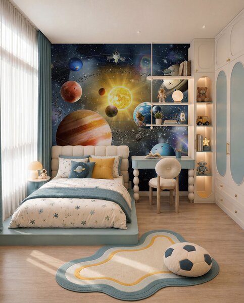 Fotótapéta Lenyűgöző űr, naprendszer, Fotótapéta design, u97222d1 : Uwalls.hu