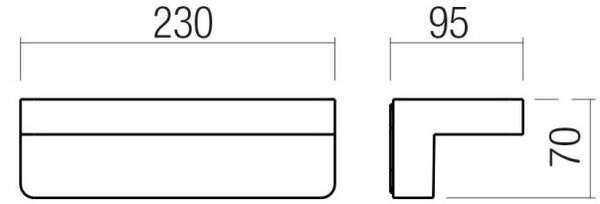 KANT LED fali lépcsővilágító – matt fehér, 15W, 2700–3000K