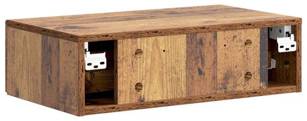 Fali oldaltábla Antik Fa 59 x 34,5 x 17 cm Szerelt Fa
