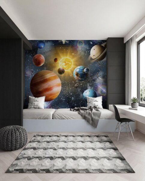 Fotótapéta Lenyűgöző űr, naprendszer, Fotótapéta design, u97222d1 : Uwalls.hu
