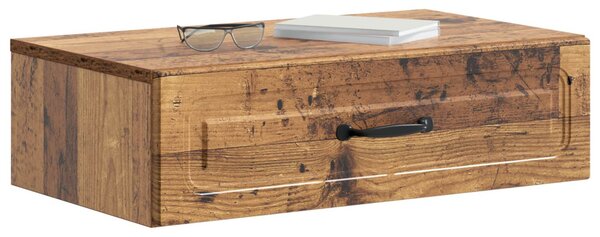 Fali oldaltábla Antik Fa 59 x 34,5 x 17 cm Szerelt Fa