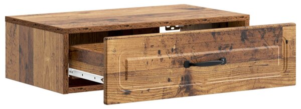 Fali oldaltábla Antik Fa 59 x 34,5 x 17 cm Szerelt Fa