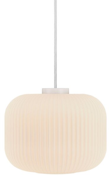 Függőlámpa Nordlux, Milford 30, dimmable, Fehér, Nappali, Üveg, Skandináv