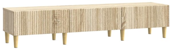 TV szekrény fiókkal Sonoma Tölgy 147 x 34,5 x 30 cm Szerelt Fa