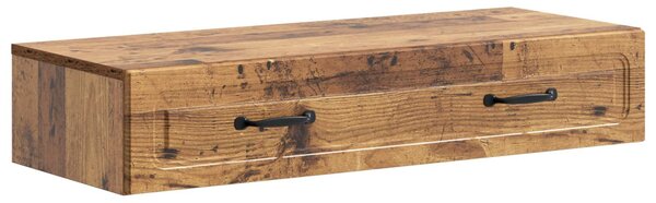 Fali oldaltábla Antik Fa 87,5 x 34,5 x 17 cm Szerelt Fa