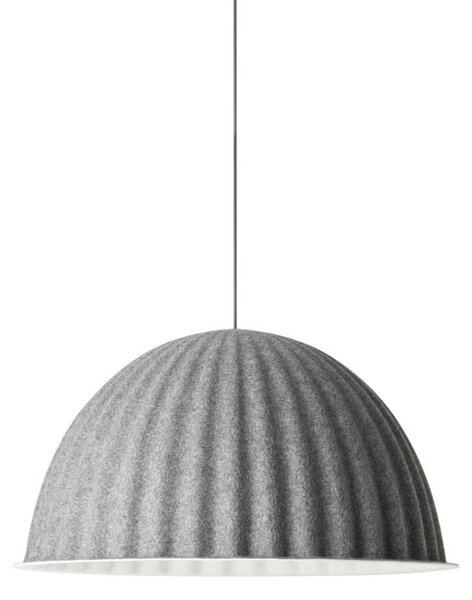 Függőlámpa Muuto, Under the Bell, dimmable, Szürke, Étkező, Szövet / Textília, Skandináv