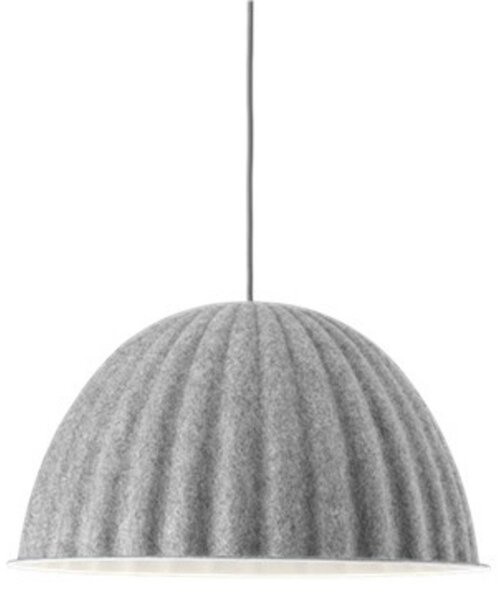 Függőlámpa Muuto, dimmable, Szürke, Étkező, Szövet / Textília, Skandináv