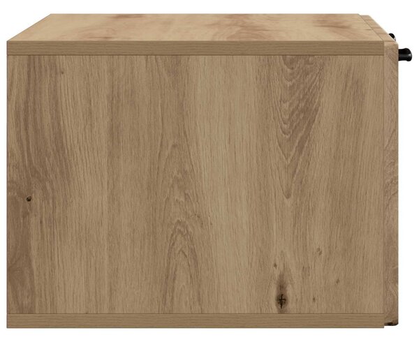 Fali TV szekrény Kézműves Tölgy 59,5 x 41 x 30 cm Szerelt Fa