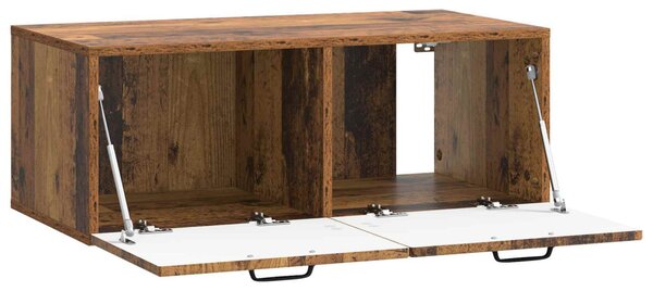 Fali TV szekrény Antik Fa 78,5 x 41 x 30 cm Szerelt Fa