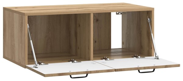 Fali TV szekrény Kézműves Tölgy 78,5 x 41 x 30 cm Szerelt Fa