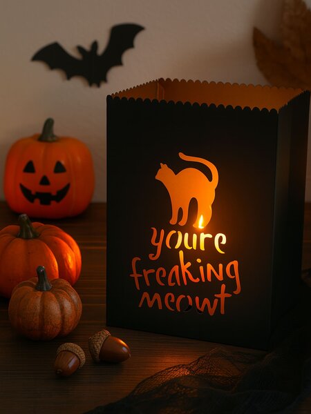 Sinsay - LED-lámpa Halloween - fekete