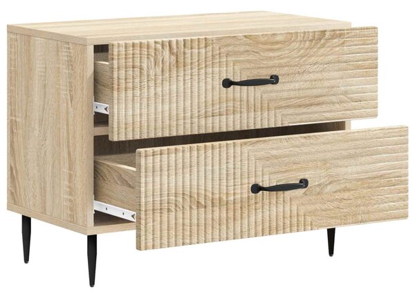 Éjjeliszekrény Sonoma Tölgy 62 x 34,5 x 47,5 cm Szerelt Fa