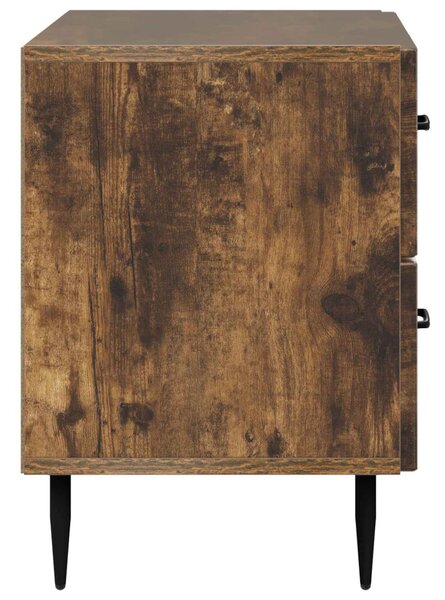 Éjjeliszekrény Füstös Tölgy 62 x 34,5 x 47,5 cm Szerelt Fa