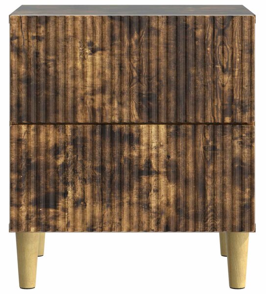 Éjjeliszekrény Füstös Tölgy 62 x 34,5 x 47,5 cm Szerelt Fa