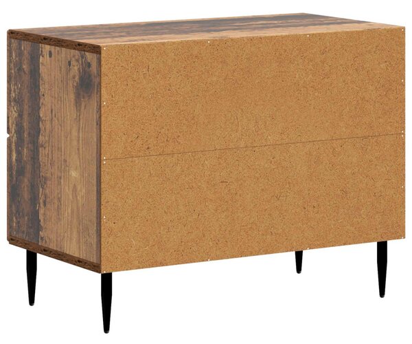 Éjjeliszekrény fiókkal Antik Fa 62 x 34,5 x 47,5 cm Szerelt Fa