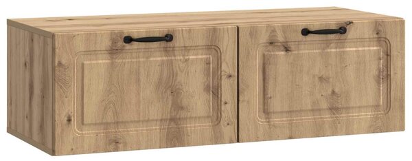 Fali TV szekrény Kézműves Tölgy 98 x 41 x 30 cm Szerelt Fa