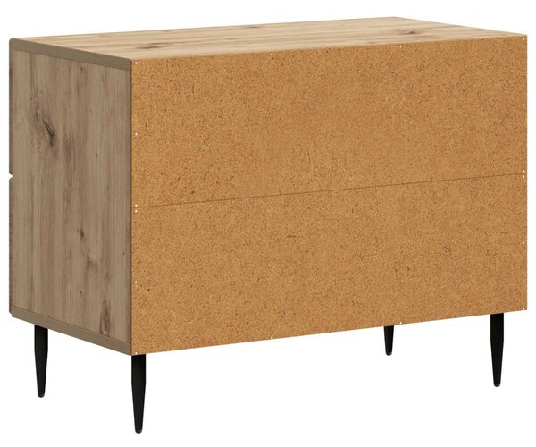 Éjjeliszekrény Kézműves Tölgy 62 x 34,5 x 47,5 cm Szerelt Fa