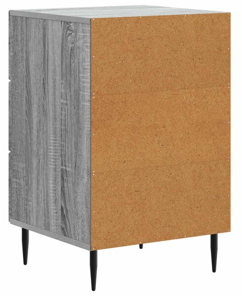 Éjjeliszekrény Szürke Sonoma 43 x 41 x 66,5 cm Szerelt Fa