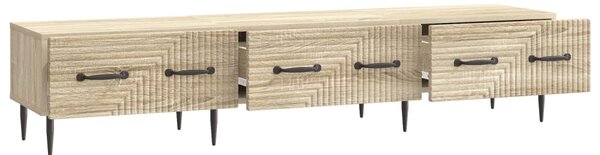 TV szekrény fiókkal Sonoma Tölgy 147 x 34,5 x 30 cm Szerelt Fa
