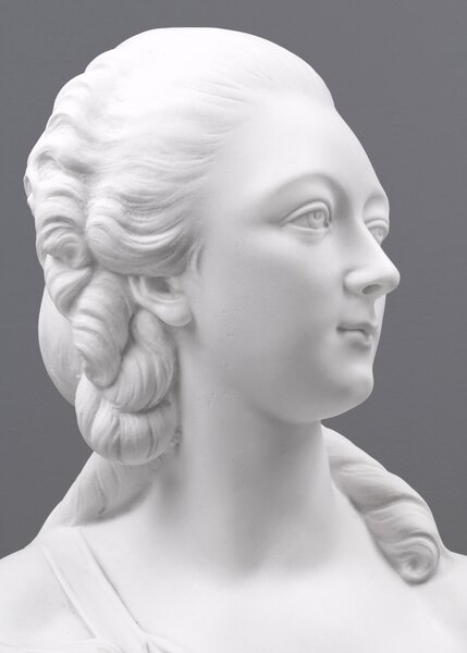 Madame du Barry mellszobor márvány luxus lakberendezés női beltéri