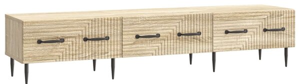 TV szekrény fiókkal Sonoma Tölgy 147 x 34,5 x 30 cm Szerelt Fa