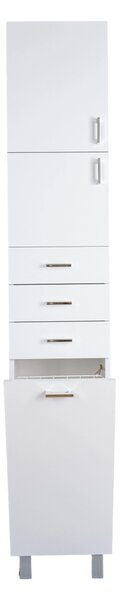 Viva STYLE fürdőszobai ÁLLÓSZEKRÉNY 192 magas szennyestartós - BALOS - 35 x 28 x 192 cm