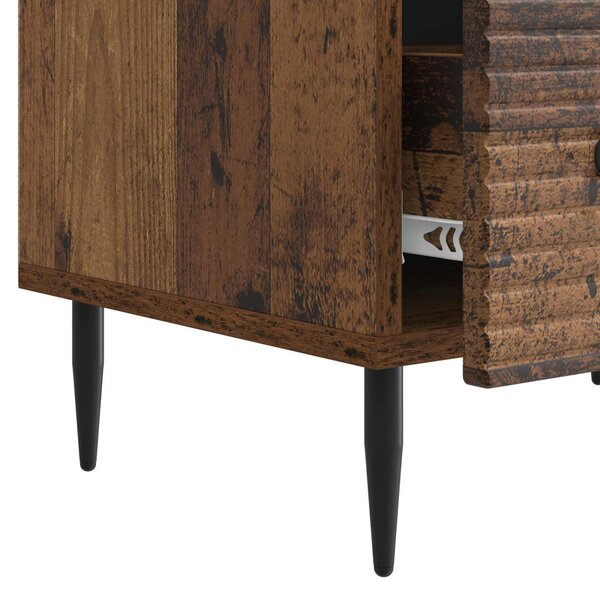 TV szekrény fiókkal Antik Fa 147 x 34,5 x 30 cm Szerelt Fa