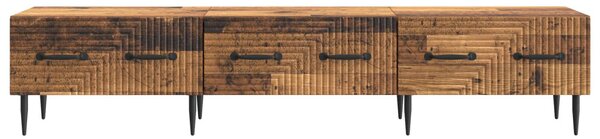 TV szekrény fiókkal Antik Fa 147 x 34,5 x 30 cm Szerelt Fa