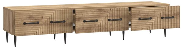 TV szekrény Kézműves Tölgy 147 x 34,5 x 30 cm Szerelt Fa