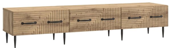 TV szekrény Kézműves Tölgy 147 x 34,5 x 30 cm Szerelt Fa