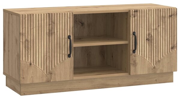 TV szekrény Kézműves Tölgy 102 x 34,5 x 47 cm Szerelt Fa