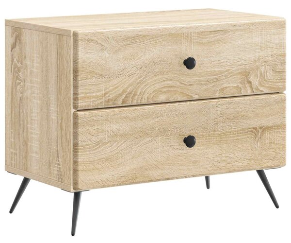 Éjjeliszekrény Sonoma Tölgy 62 x 34,5 x 47,5 cm Szerelt Fa